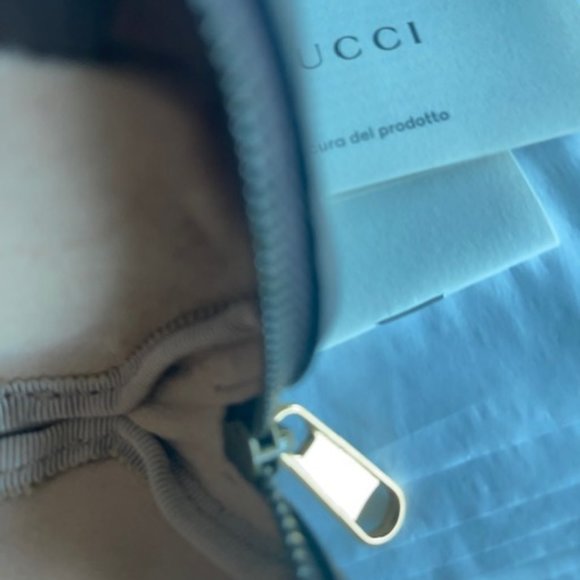 GUCCI GG Disney X Donald Duck Zip Around Marmont Brown Italy Authentic NEW - Picture 8 of 9